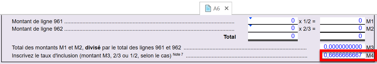 Capture d'écran : M4 sur l'A6