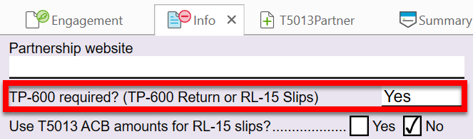 Screen Capture: TP-600 question on the Info worksheet